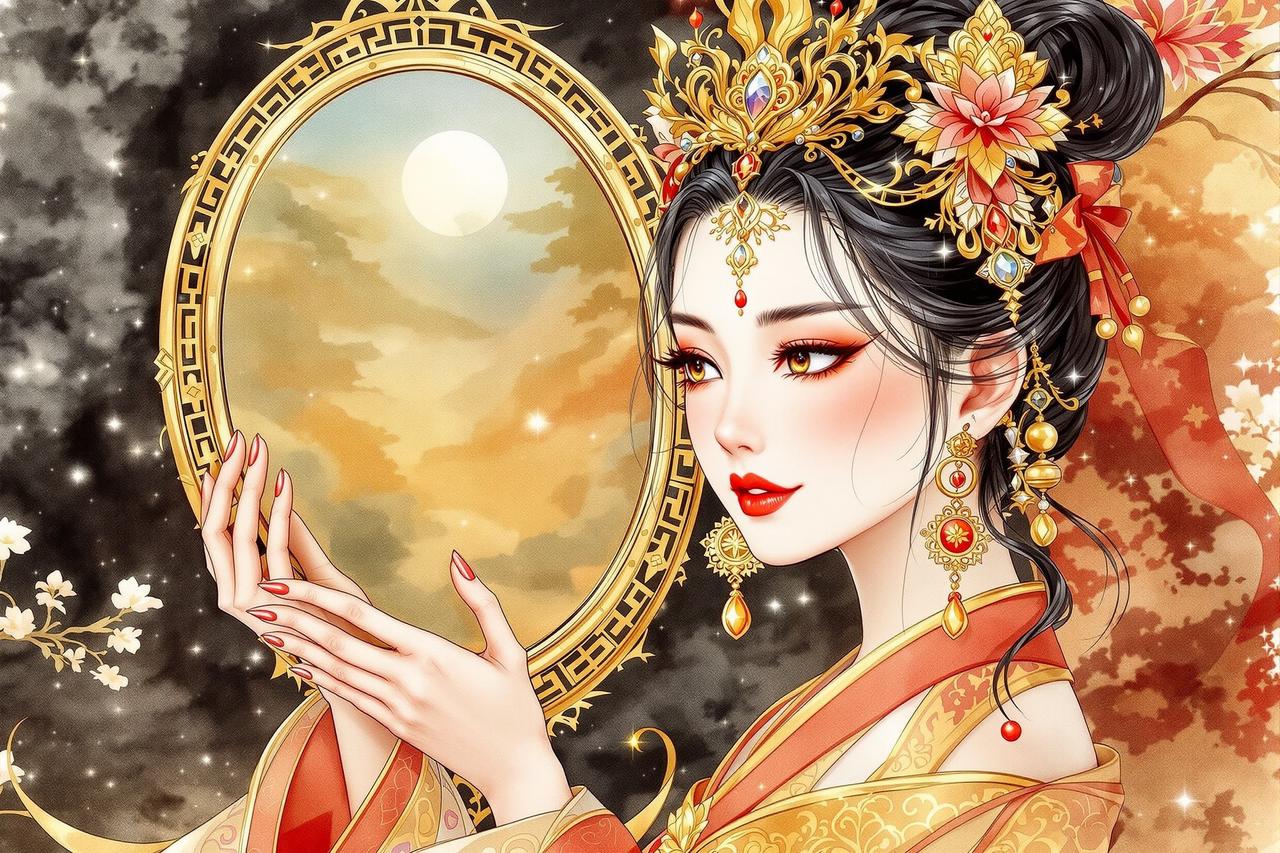 日漫画 帖子 - 【手绘】朱颜辞镜同人图——用画笔记录那些美到心碎的瞬间